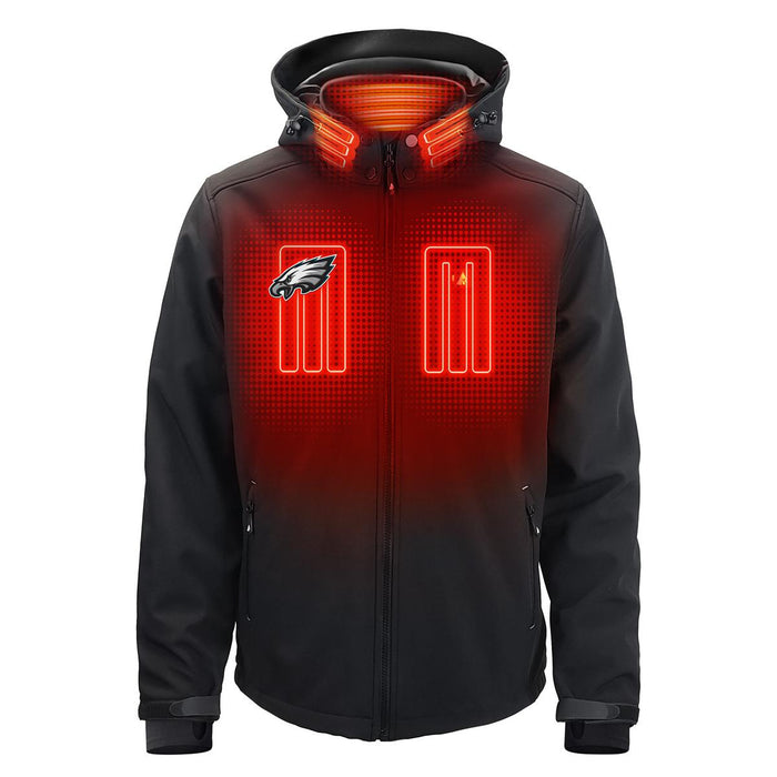 ActionHeat Philadelphia Eagles 5V Men's Softshell Battery Heated Jacket