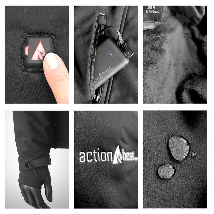 ActionHeat Philadelphia Eagles 5V Men's Softshell Battery Heated Jacket