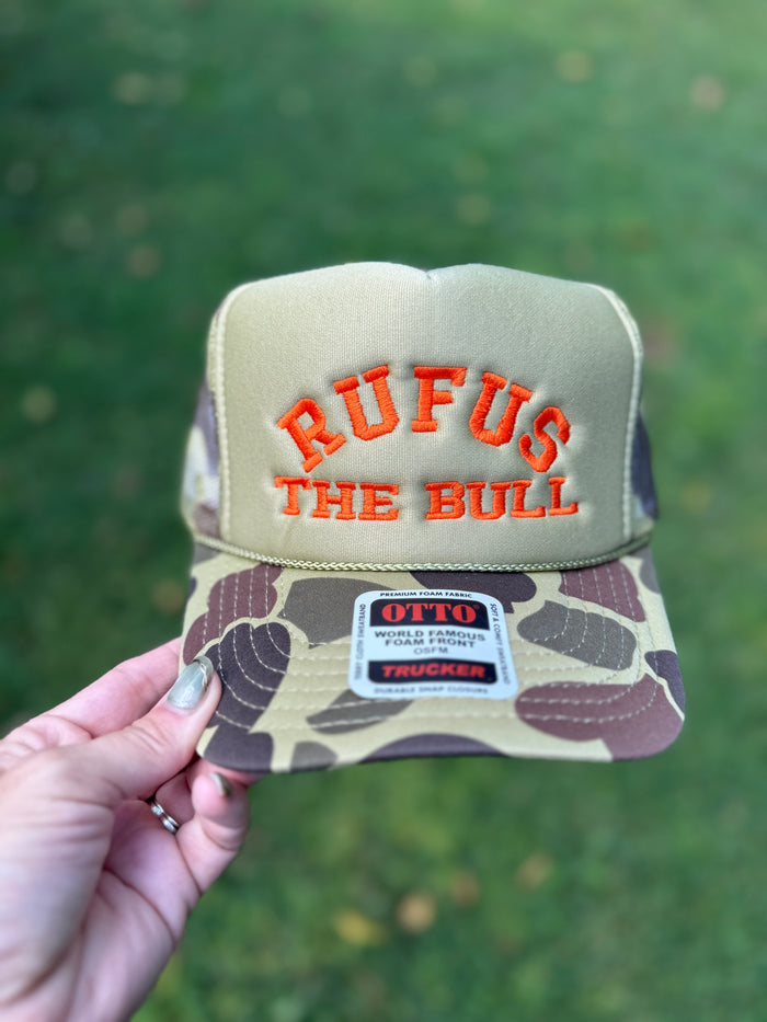 Camo Rufus Trucker Hat