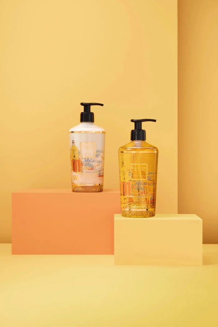 Coffret Cadeau Baobab - A Saint-Tropez Lotion Corps & Mains et Gel Douche-2