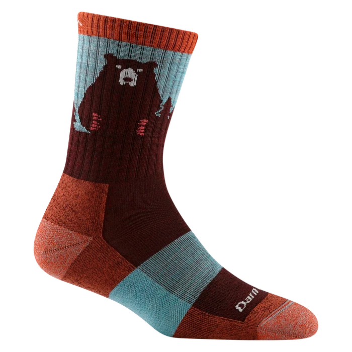 Darn Tough - 1970 Women's Hiker Bear Town Micro Crew Lightweight Hiking Socks