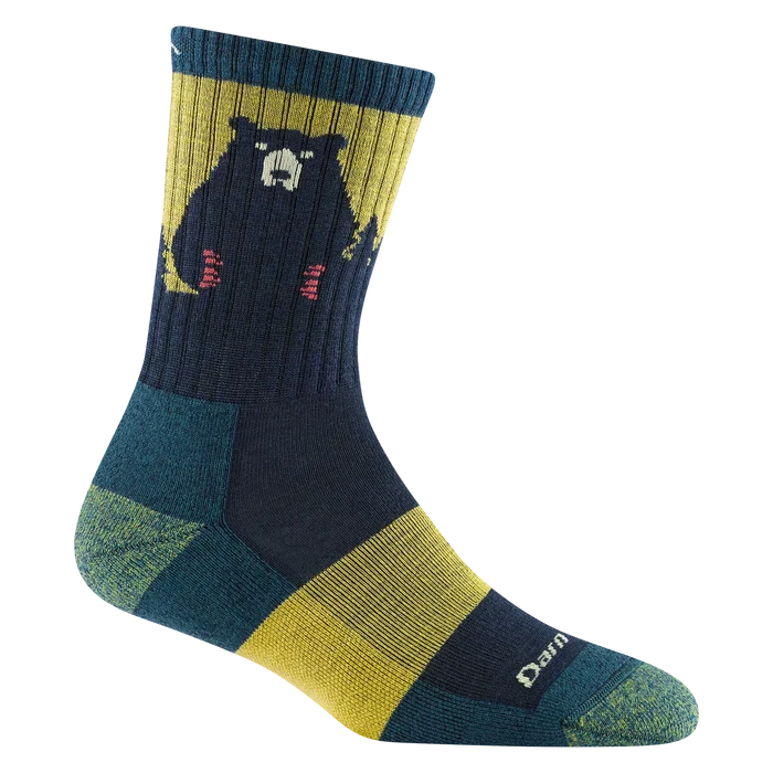 Darn Tough - 1970 Women's Hiker Bear Town Micro Crew Lightweight Hiking Socks