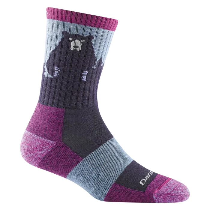 Darn Tough - 1970 Women's Hiker Bear Town Micro Crew Lightweight Hiking Socks