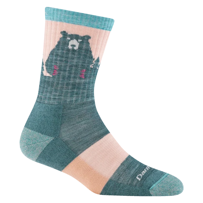 Darn Tough - 1970 Women's Hiker Bear Town Micro Crew Lightweight Hiking Socks