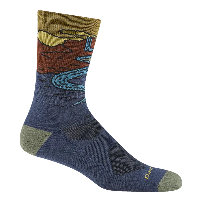 Darn Tough - 5020 Men's Chasing Waterfalls Micro Crew Lightweight Hiking Sock