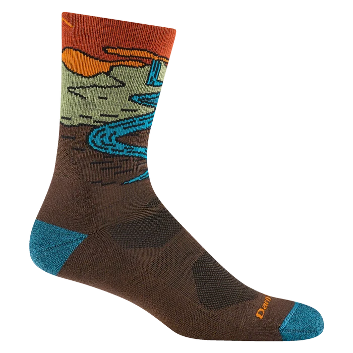 Darn Tough - 5020 Men's Chasing Waterfalls Micro Crew Lightweight Hiking Sock