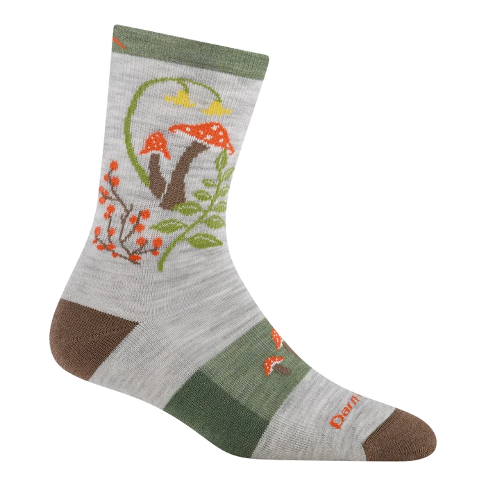 Darn Tough - 5026 Women's Mellow Mushrooms Micro Crew Lightweight Hiking Socks