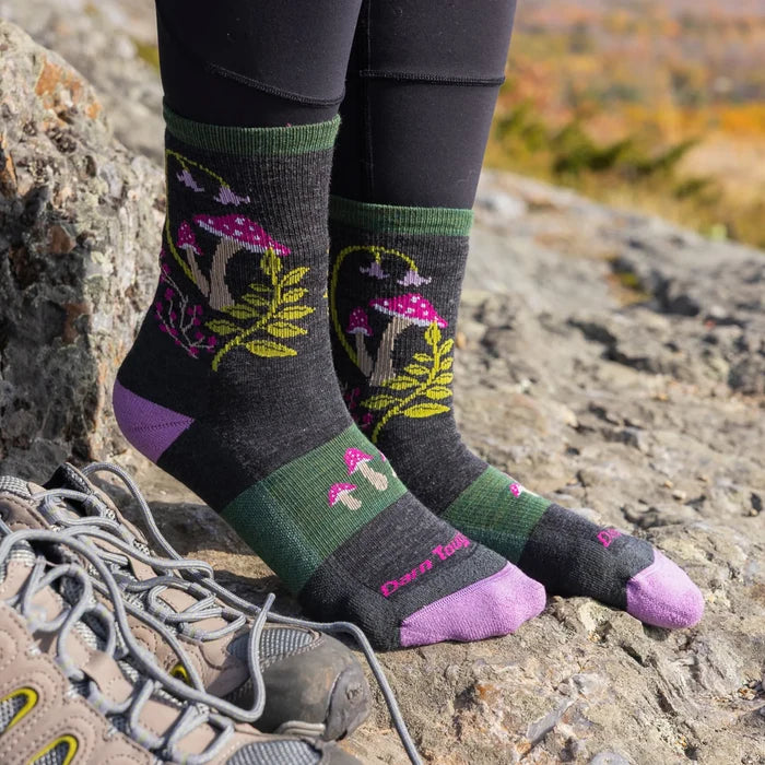 Darn Tough - 5026 Women's Mellow Mushrooms Micro Crew Lightweight Hiking Socks