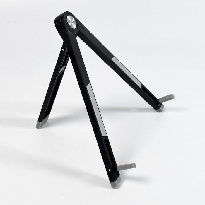 Top-down view of the slim tablet stand, showcasing its minimalist aesthetic.