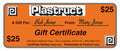 GIFT CERTIFICATE $25