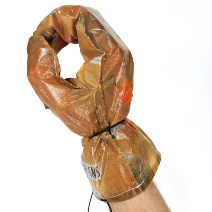 High Tail Designs - Ultralight Rain Mitts "Botany Poster" by Ash Ryan