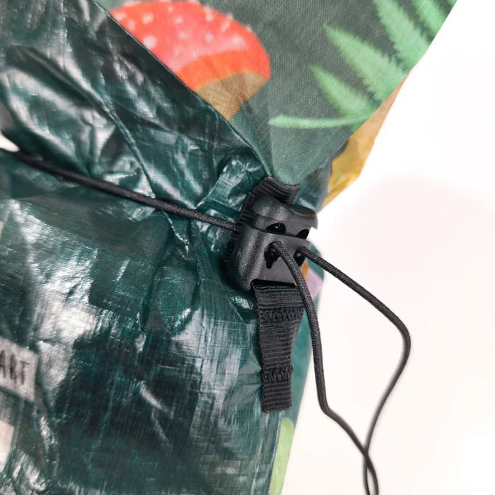 High Tail Designs - Ultralight Rain Mitts "Forest Mushroom" by Ash Ryan