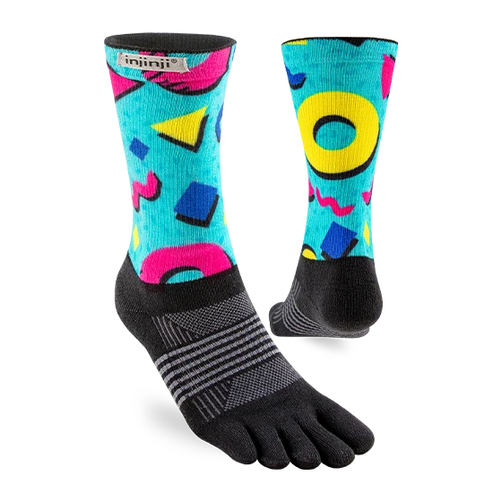 Injinji - Spectrum Trail Midweight Crew Toe Socks