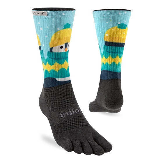 Injinji - Spectrum Trail Midweight Crew Toe Socks