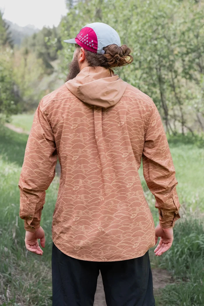 Jolly Gear - Triple Crown Button Down Long Sleeve - Golden Waves
