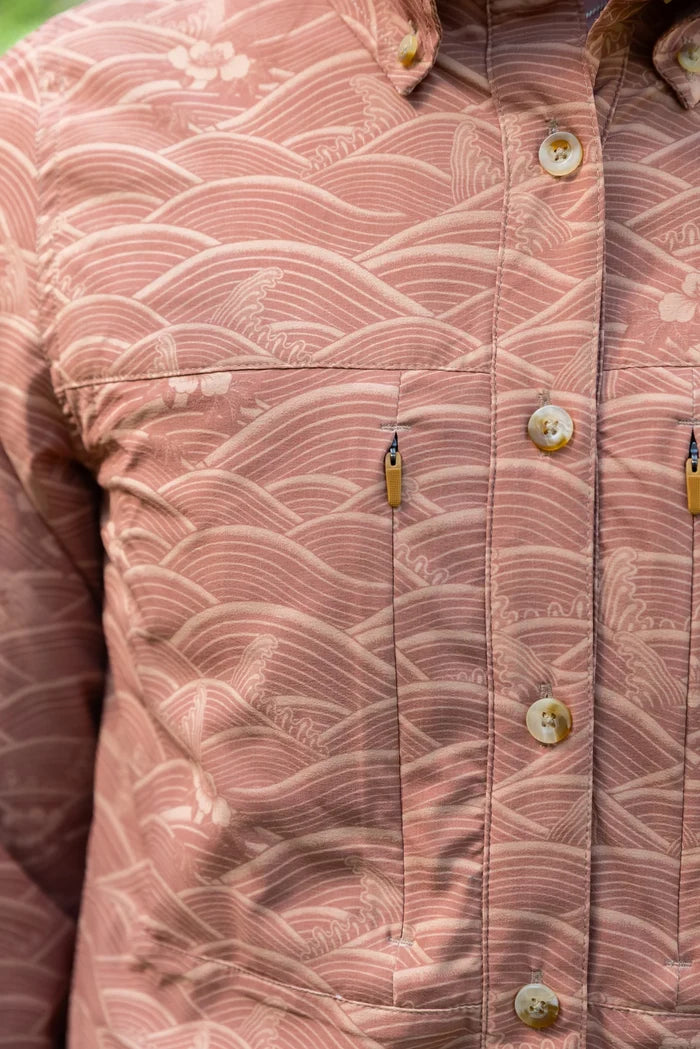 Jolly Gear - Triple Crown Button Down Long Sleeve - Golden Waves