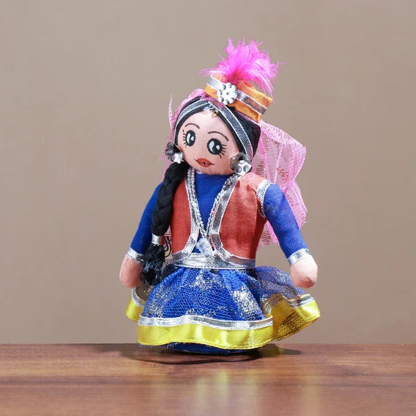 Kathak Dancer Doll Handmade Cultural Doll