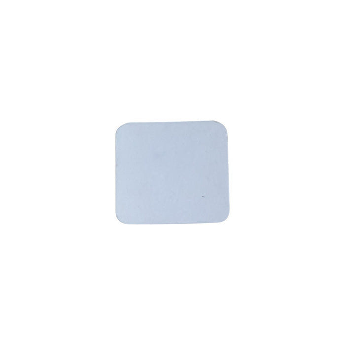 White transparent reusable gel pad, suitable for wall mounting