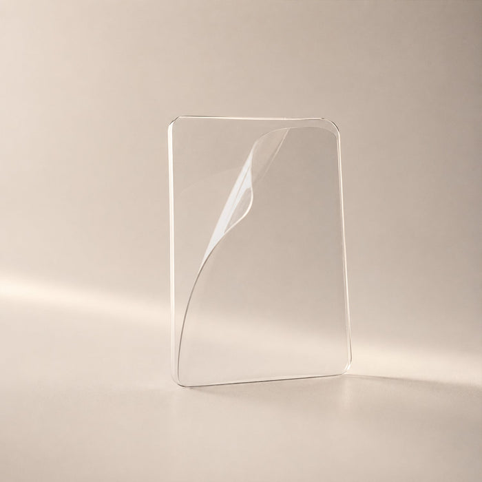 Detailed view of gel pad showing adhesive surface