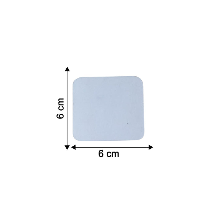 Size guide for nano adhesive gel pad